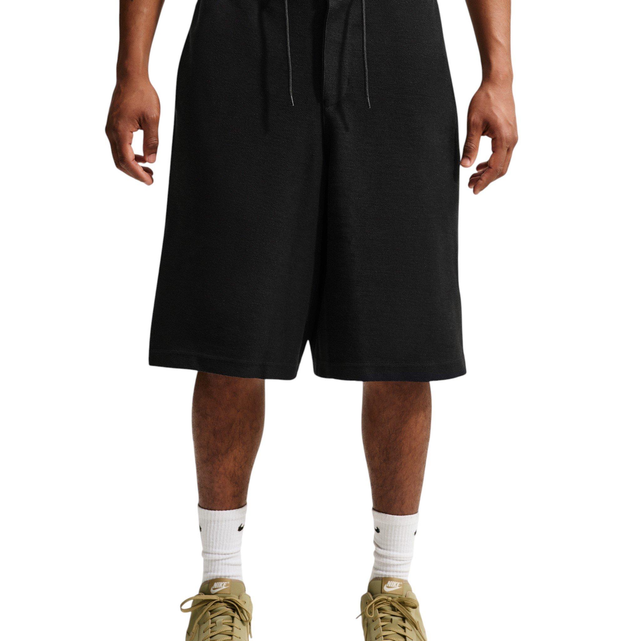 Nike Men's Club Rules French Terry Shorts - BLACK